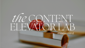 The Content Elevator Lab